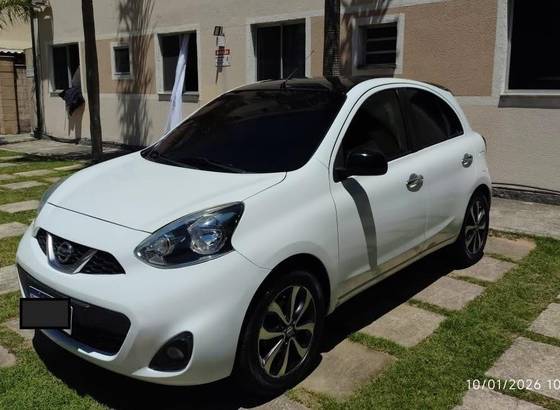 NISSAN MARCH 1.6 SL 16V FLEX 4P MANUAL NISSAN MARCH 1.6 SL 16V FLEX 4P MANUAL